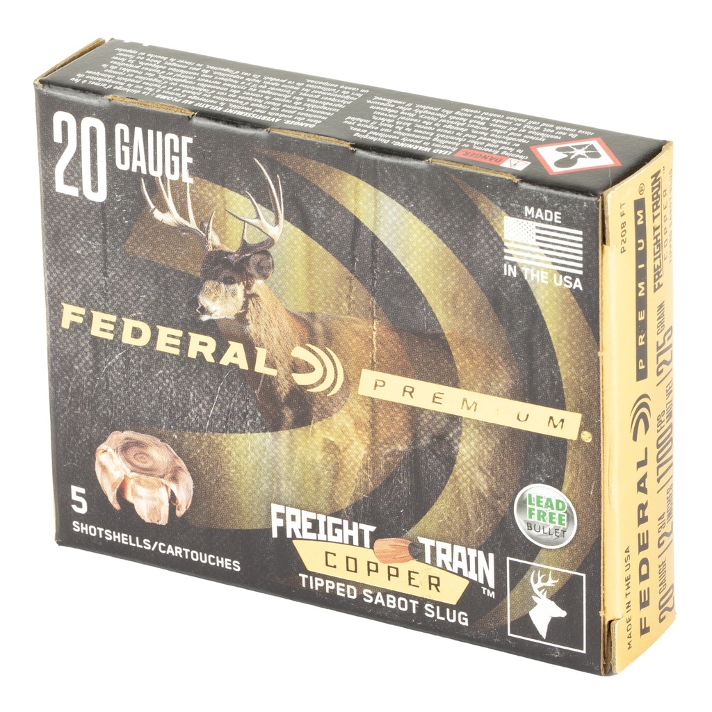 Federal FED FRT TRN 20GA 2.75 275GR SLG 5/50 2