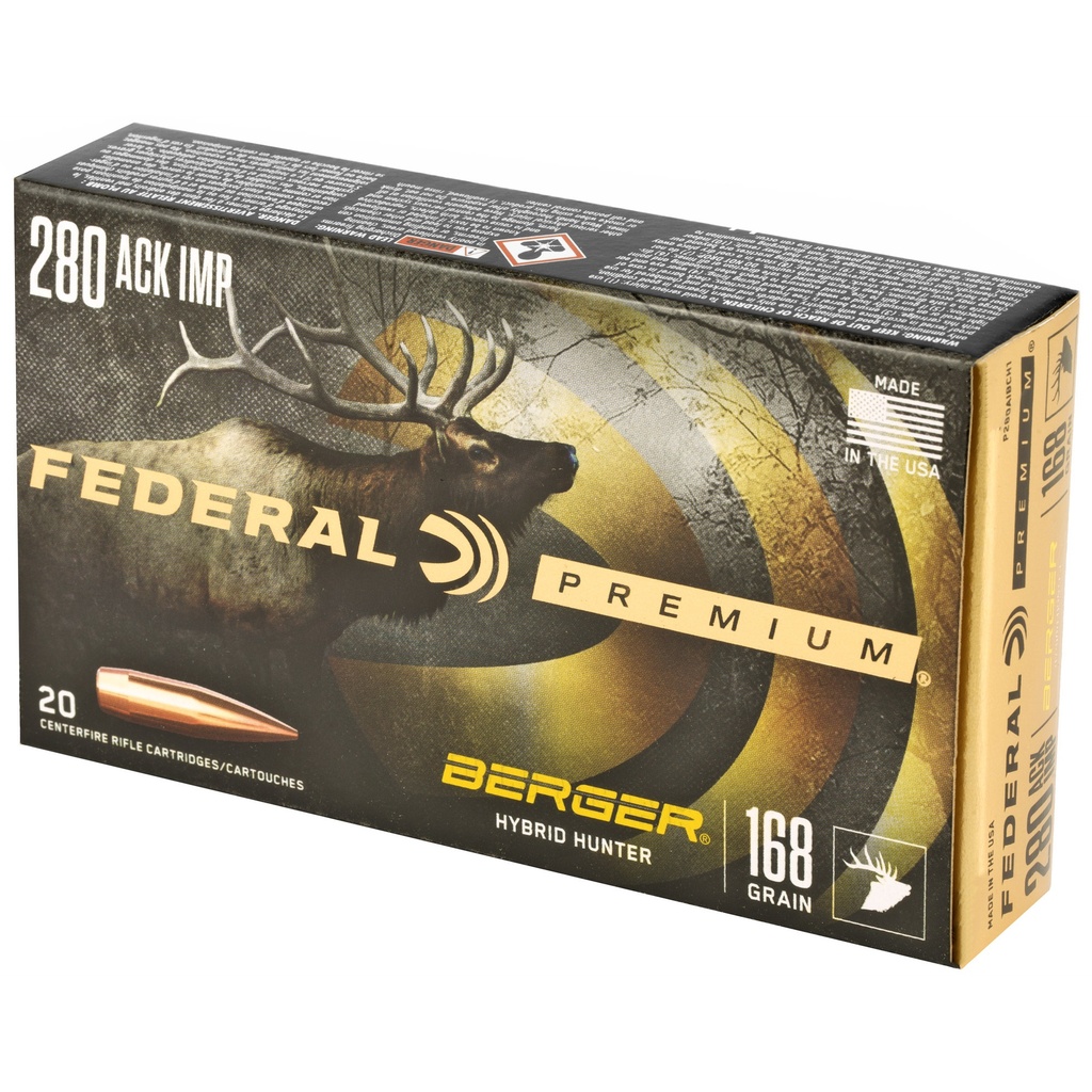 Federal FED PRM 280AI 168GR HYB HTR 20/200 2