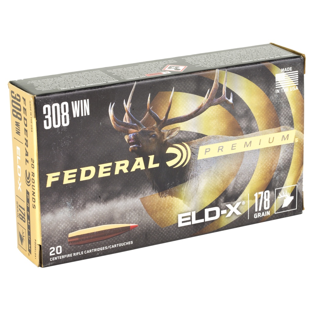 Federal FED PREM 308WIN 178GR ELDX 20/200 1