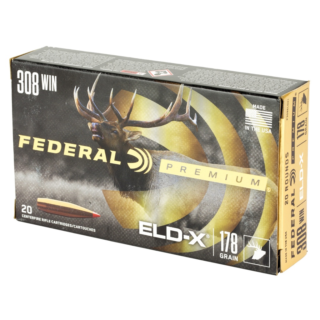Federal FED PREM 308WIN 178GR ELDX 20/200 2