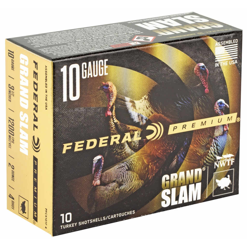 Federal FED GRAND SLAM 10GA 3.5" #4 2OZ 10/5 1