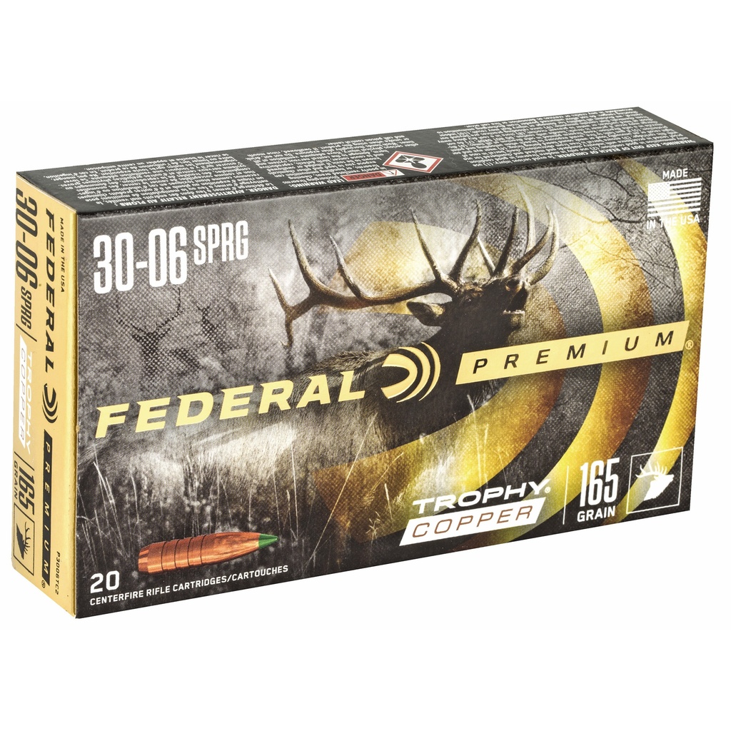 Federal FED PRM 3006 165GR TRPHY CPR 20/200 1
