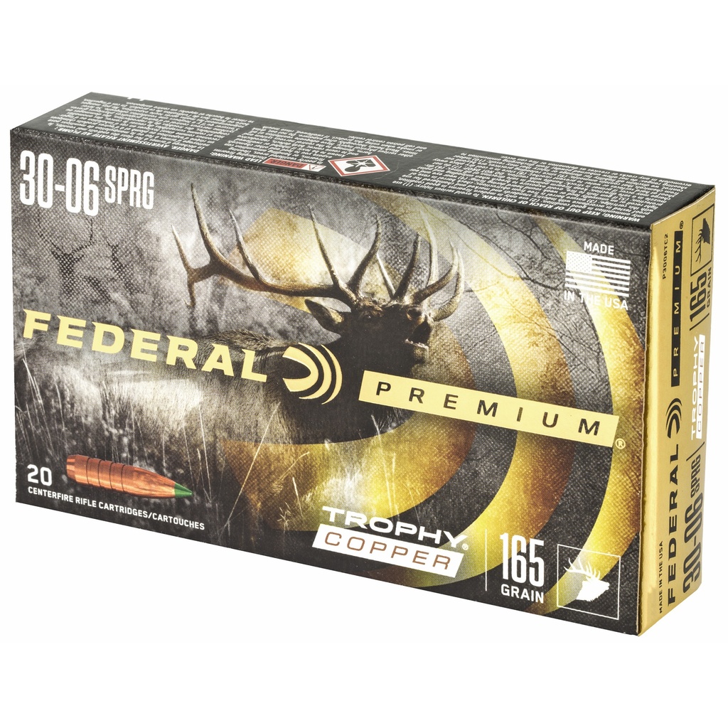 Federal FED PRM 3006 165GR TRPHY CPR 20/200 2