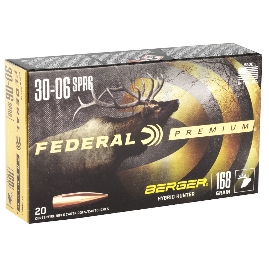 Federal FED PRM 3006 168GR HYB HTR 20/200 1