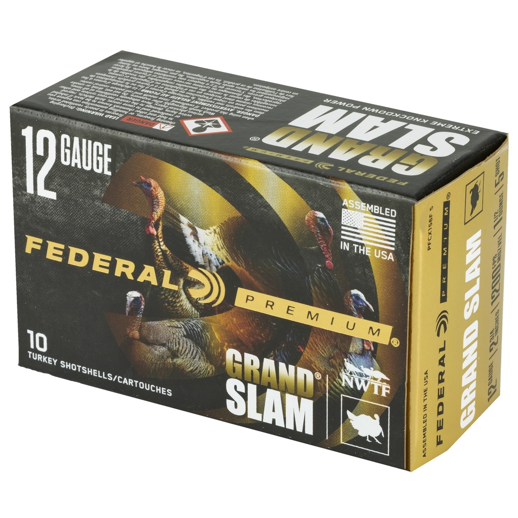 Federal FED GRAND SLAM 12GA 2.75" #5 1.5OZ 2