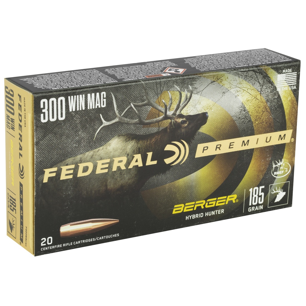 Federal FED PRM 300WIN 185GR HYB HTR 20/200 1