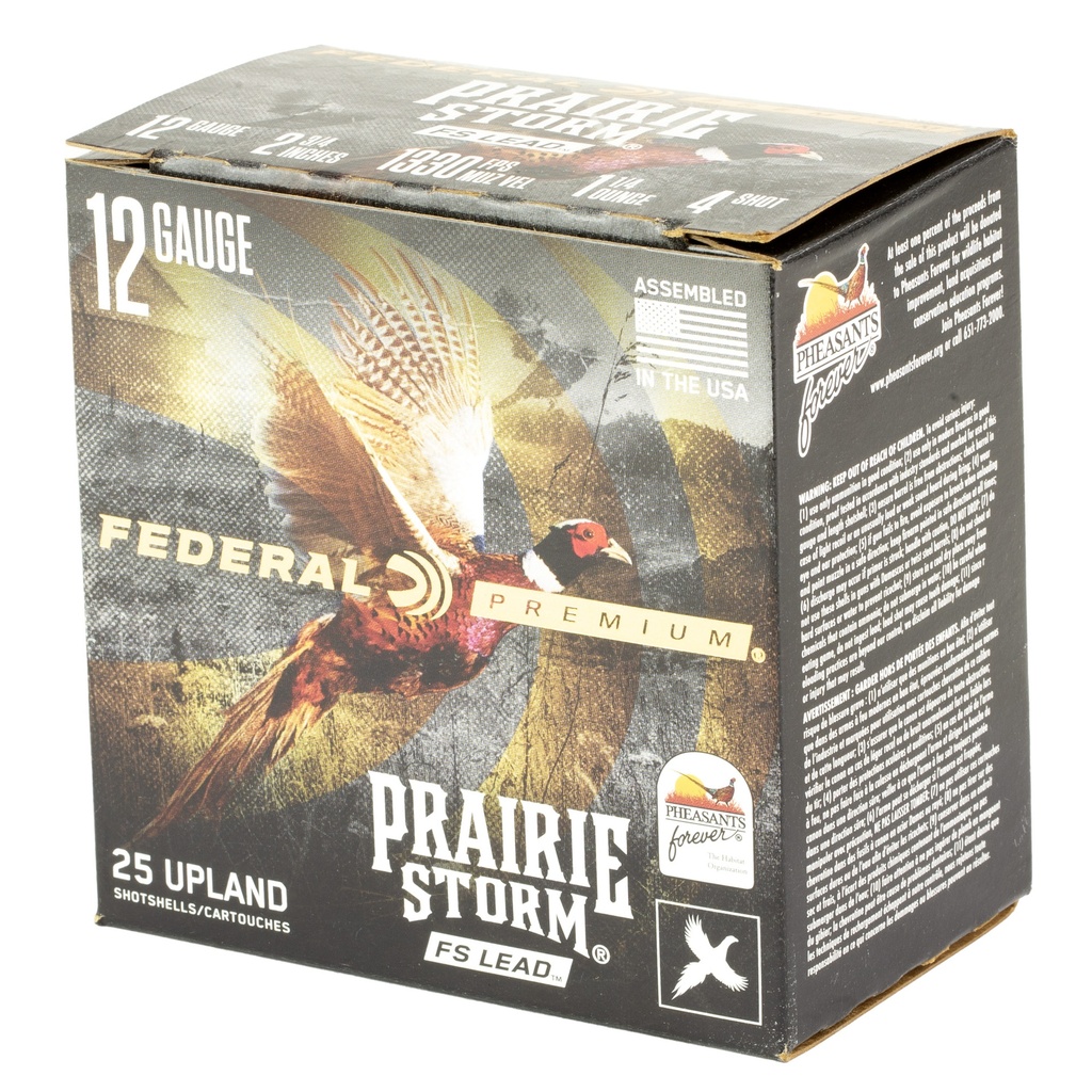 Federal FED PR STRM 12GA 2.75" #4 25/250 2