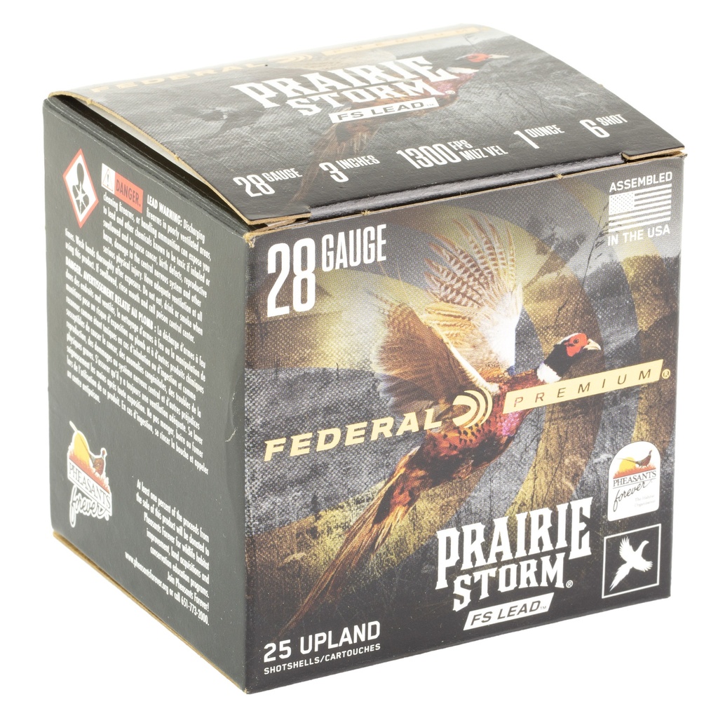 Federal FED PR STRM 28GA 3" 7/8OZ #6 25/250 1