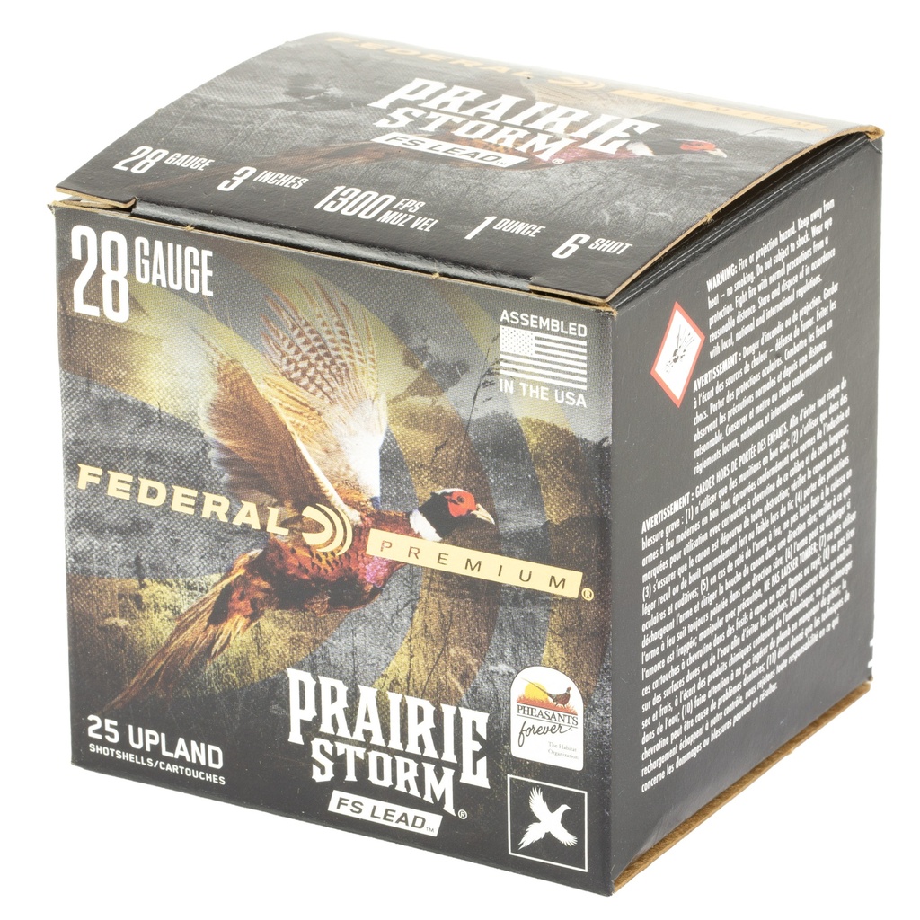 Federal FED PR STRM 28GA 3" 7/8OZ #6 25/250 2