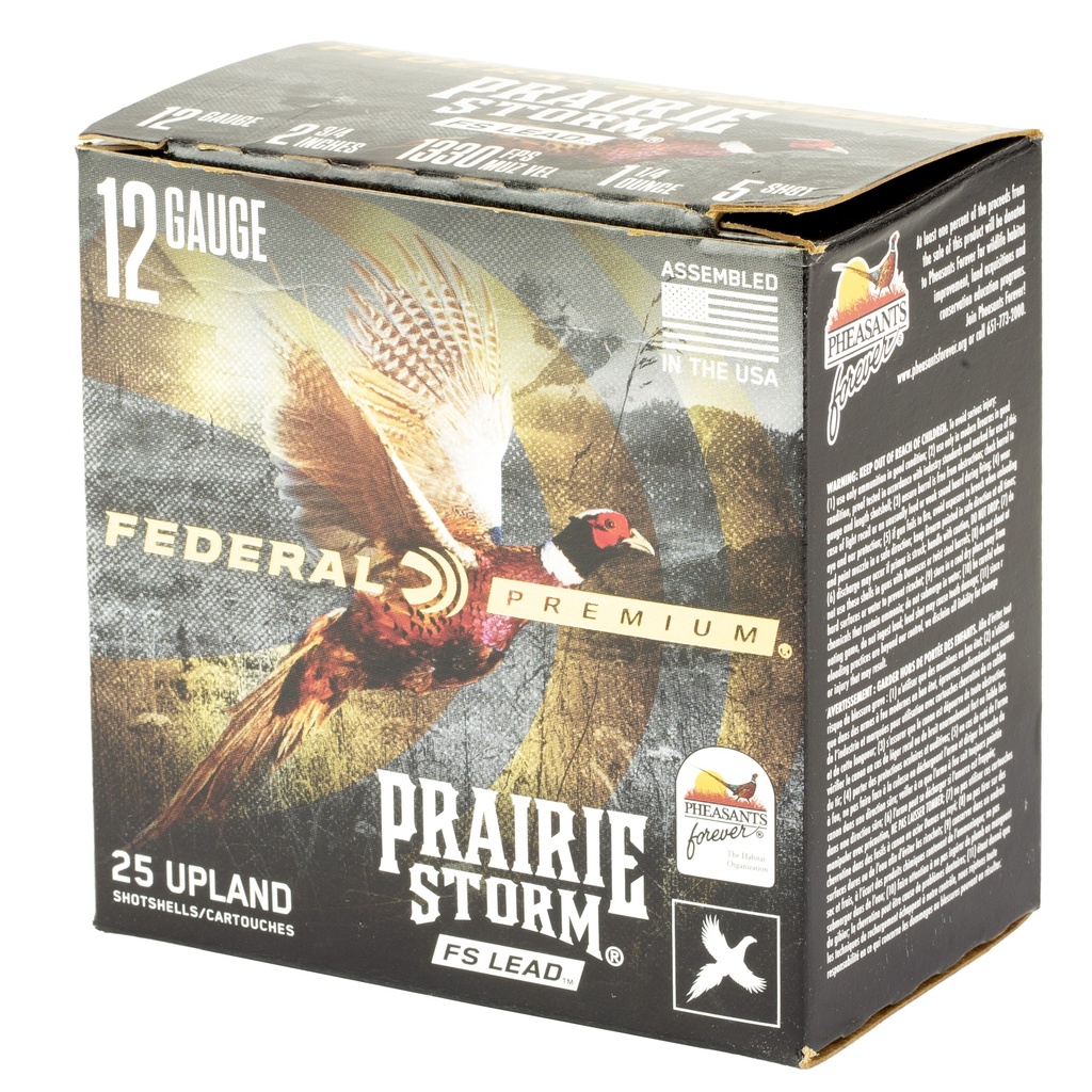 Federal FED PR STRM 12GA 2.75" #5 25/250 2
