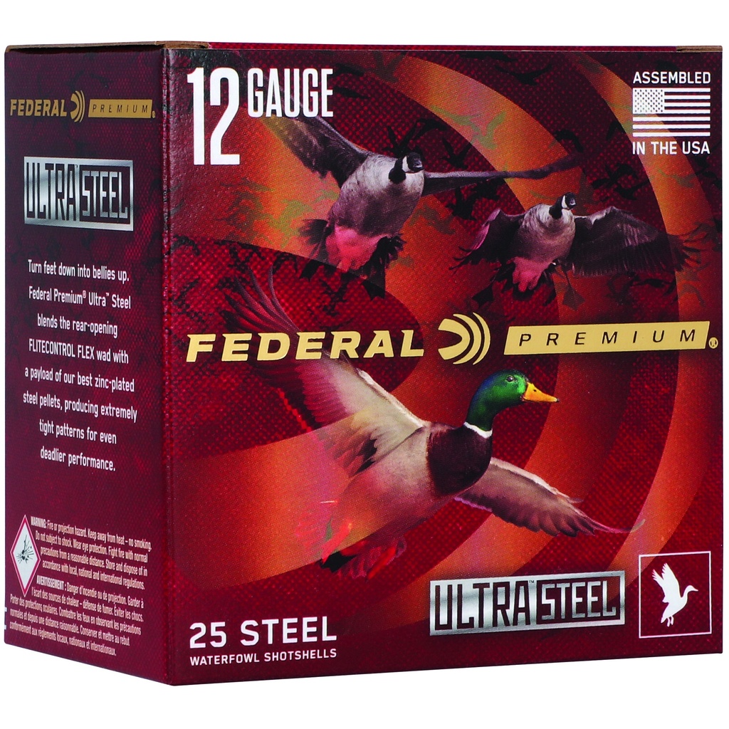 Federal FED ULT STL 12GA 3" 1.25OZ #2 25/250 1