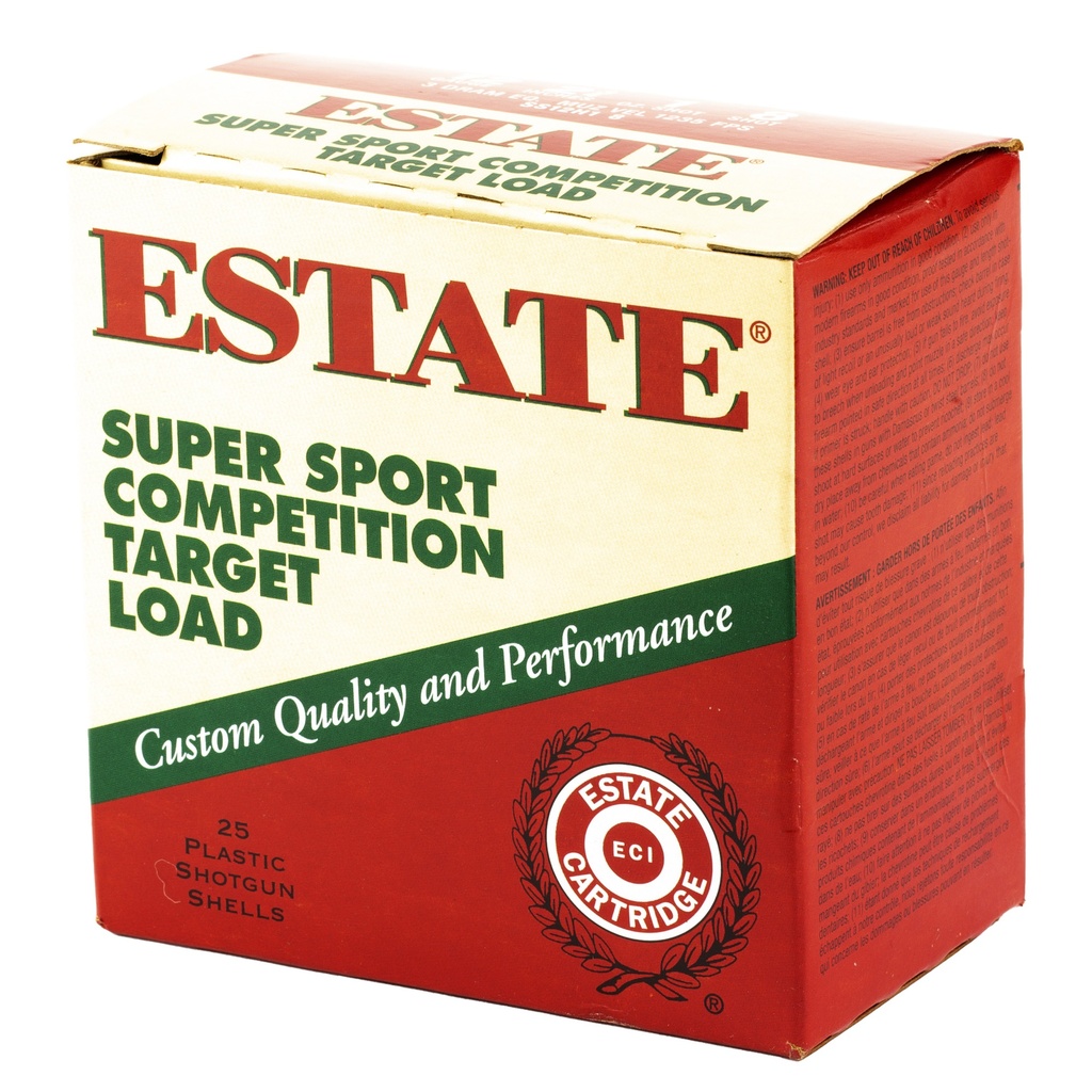 Federal FED ESTATE SS 12GA 2.75" #8 1 OZ 25/ 2
