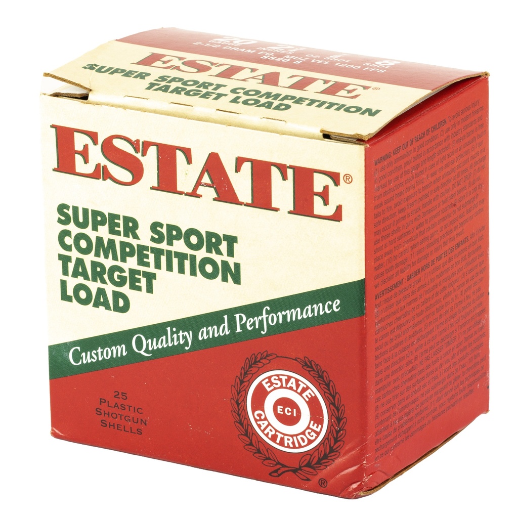 Federal FED ESTATE SS 20GA 2.75" #8 25/250 2