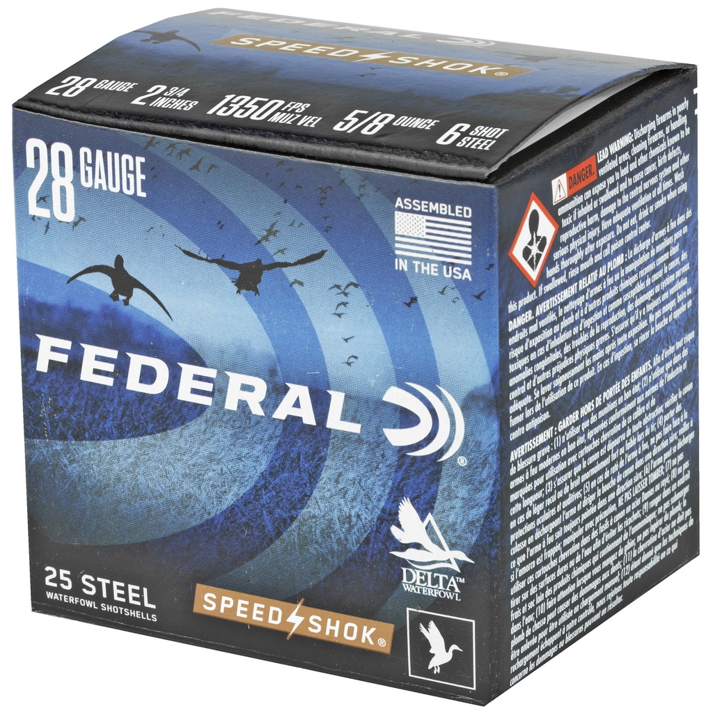 Federal FED SPEED-SHOK STEEL 28GA 2 3/4 # 6 2