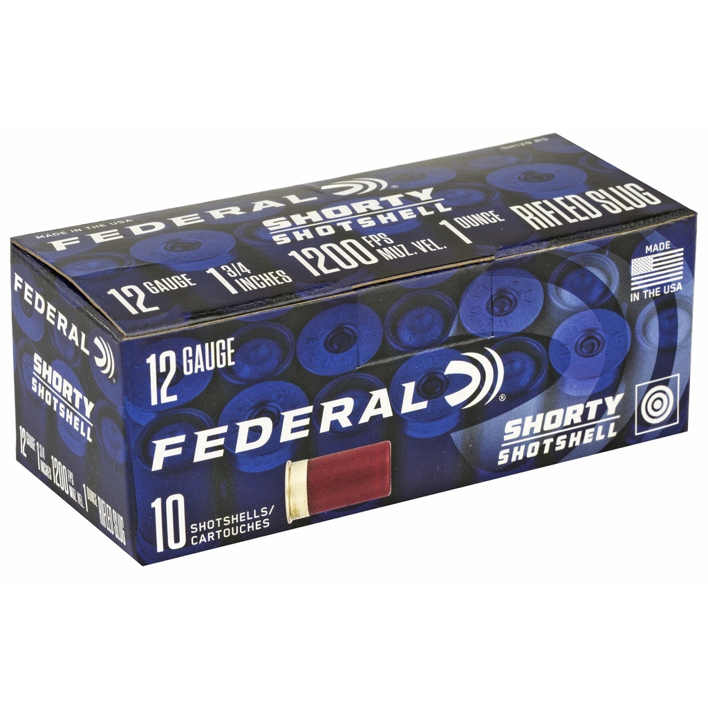 Federal FED SHRTY SS 12GA 1.75" RFLD 10/100 1