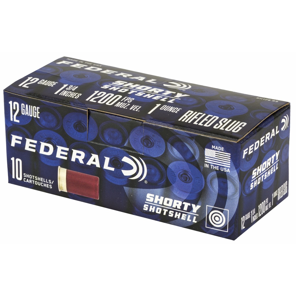 Federal FED SHRTY SS 12GA 1.75" RFLD 10/100 2