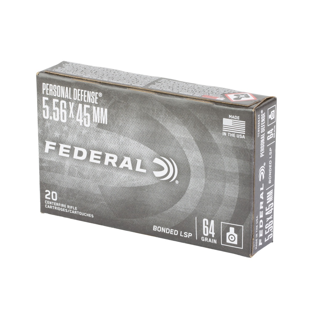 Federal FED TAC BONDED 5.56 NATO 64GR 20/500 2