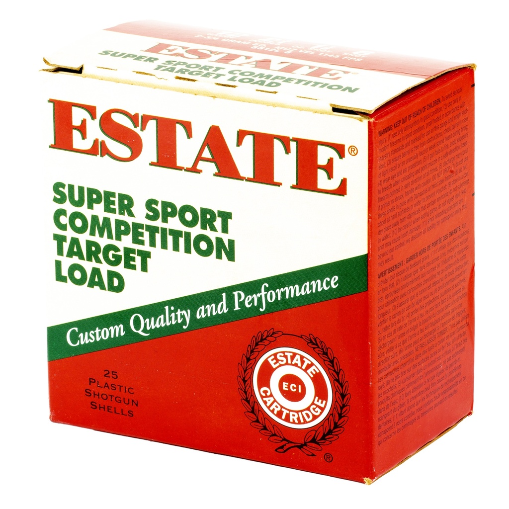 Federal FED ESTATE SS 12GA 2.75" #8 25/250 2