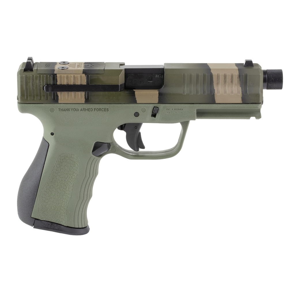 FMK G3 9MM 4.5" 17RD ODG/CAMO TB 1