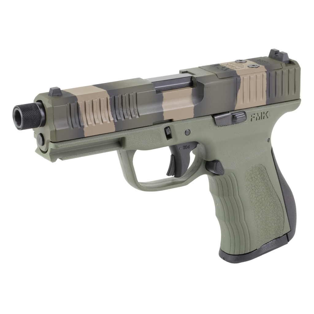 FMK G3 9MM 4.5" 17RD ODG/CAMO TB 2