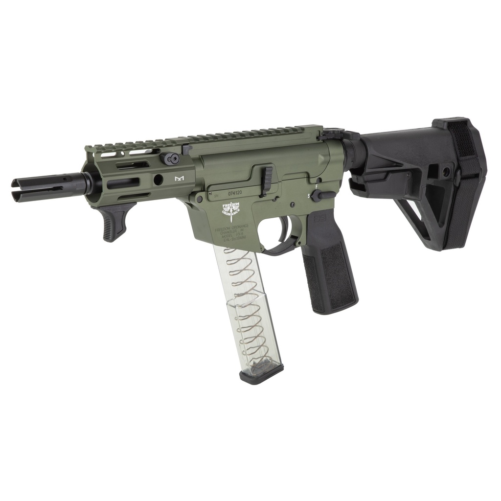 Freedom Ordnance FRD ORD FX9 ELT SBA5 9MM 4" 32RD ODG 2