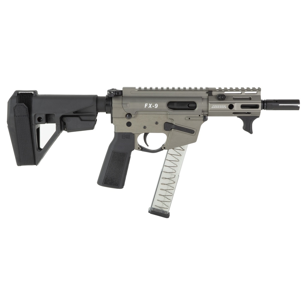 Freedom Ordnance FRD ORD FX9 ELT SBA5 9MM 4" 32RD FDE 1
