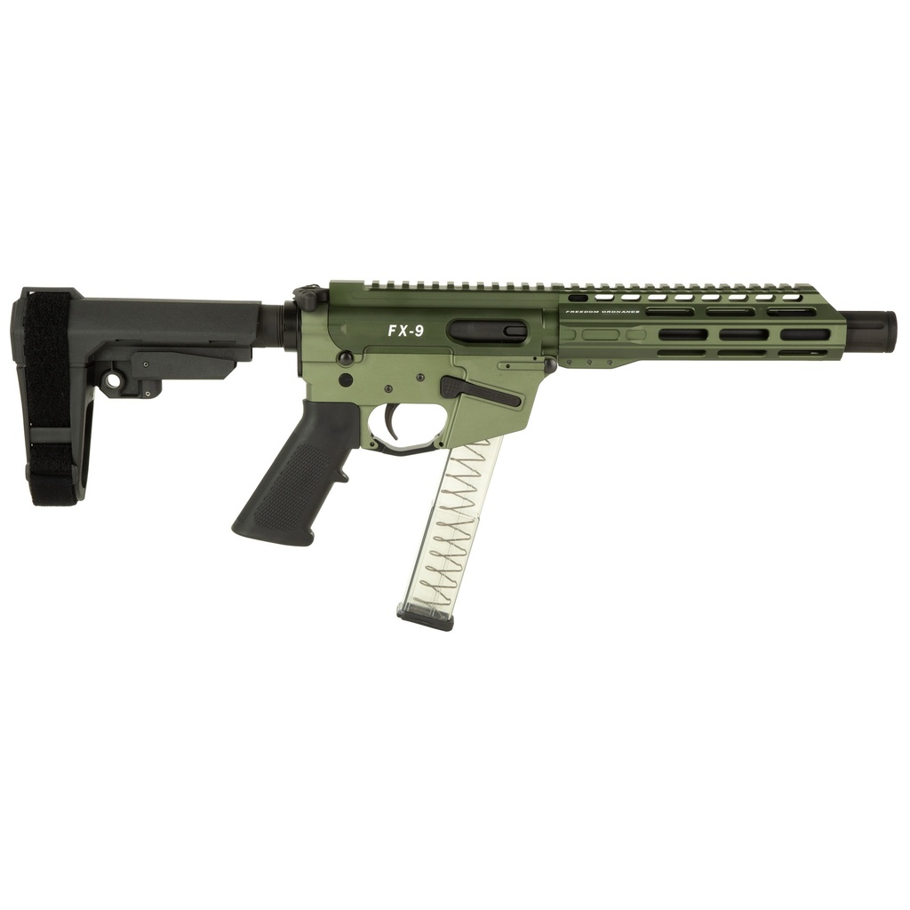 Freedom Ordnance FRD ORD FX9 SBA3 9MM 8" 32RD ODG 1