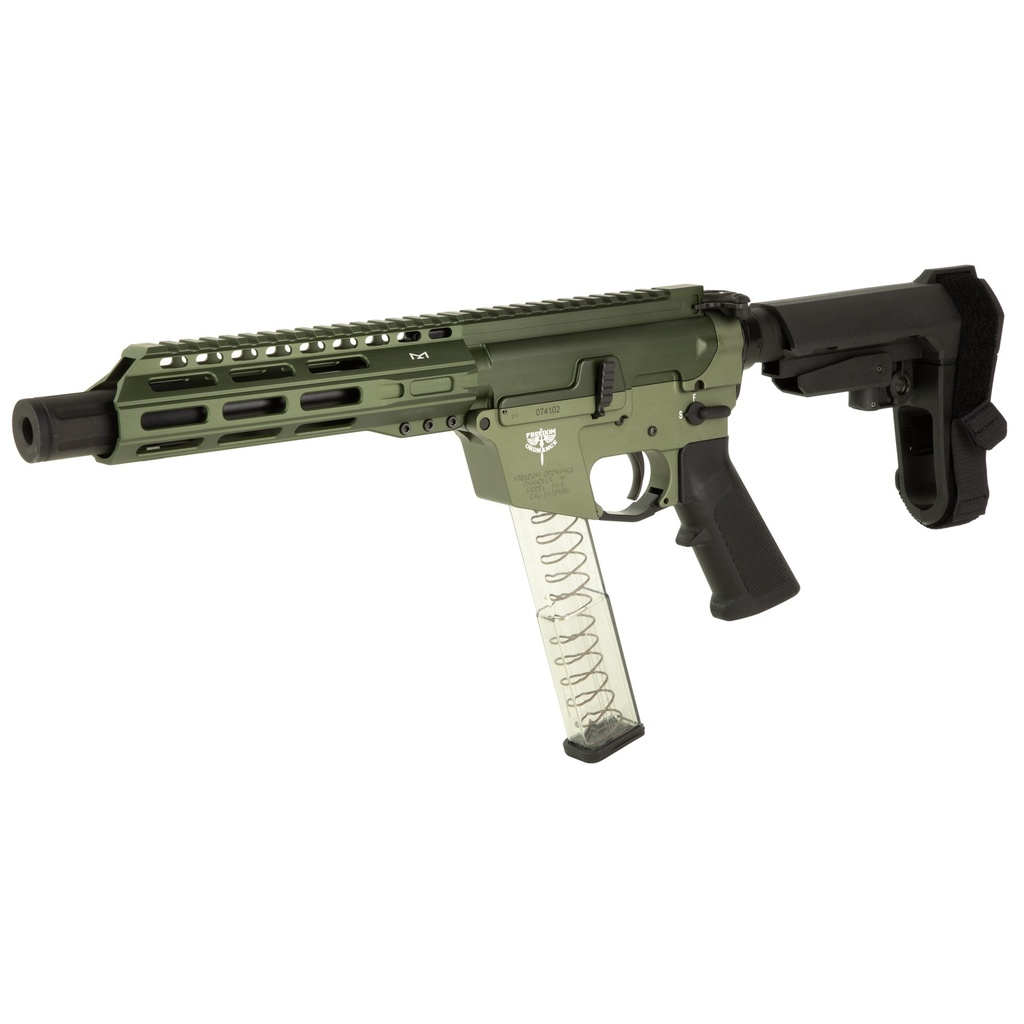 Freedom Ordnance FRD ORD FX9 SBA3 9MM 8" 32RD ODG 2