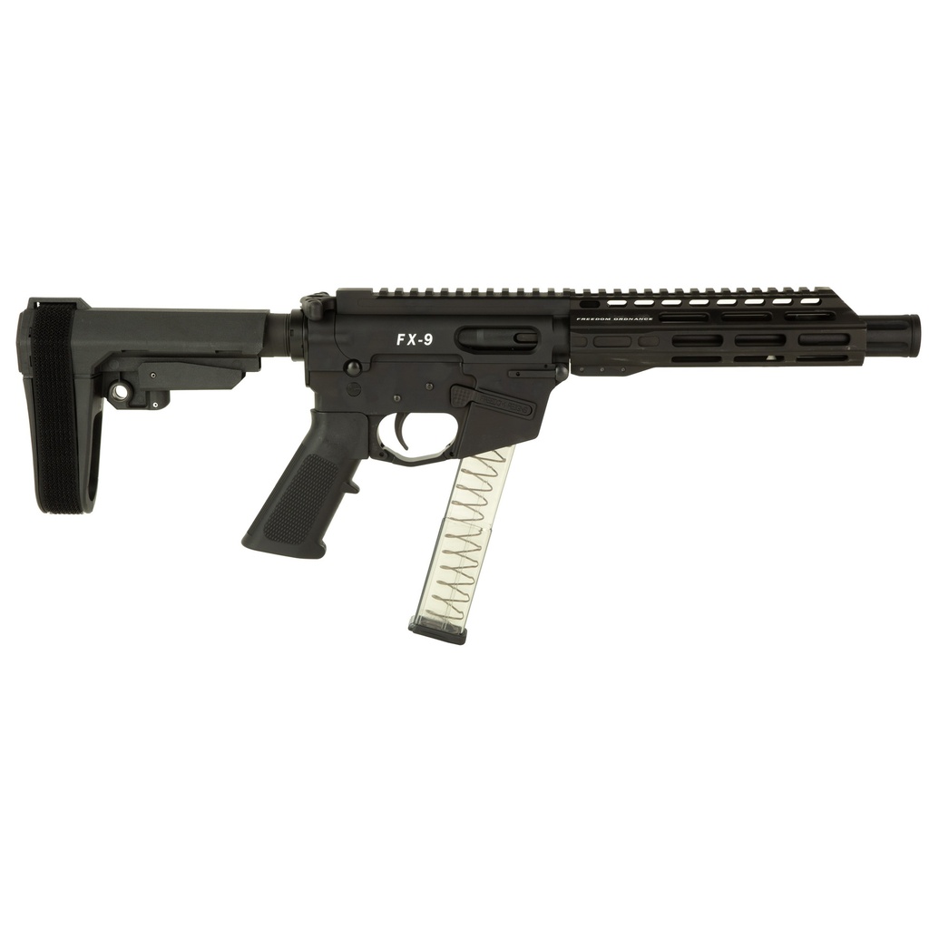 Freedom Ordnance FRD ORD FX9 SBA3 9MM 8" 32RD BLACK 1