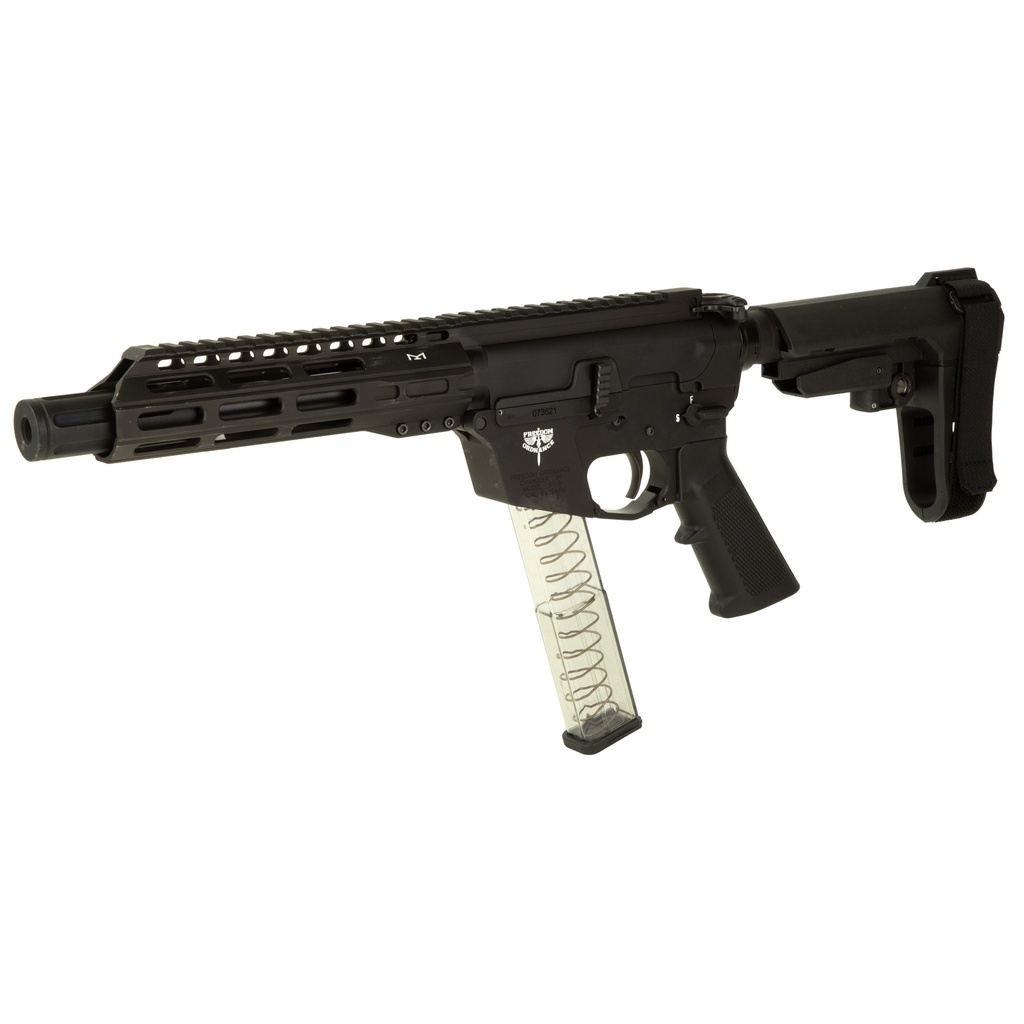 Freedom Ordnance FRD ORD FX9 SBA3 9MM 8" 32RD BLACK 2