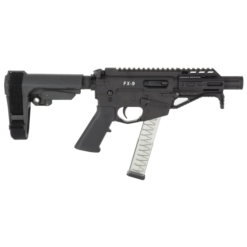 Freedom Ordnance FRD ORD FX9 SBA3 9MM 4" 32RD BLACK 1