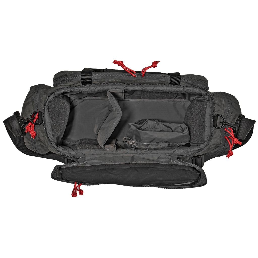 Grey Ghost Gear GGG RANGE BAG BLACK W/RED ZIPPER PUL 3