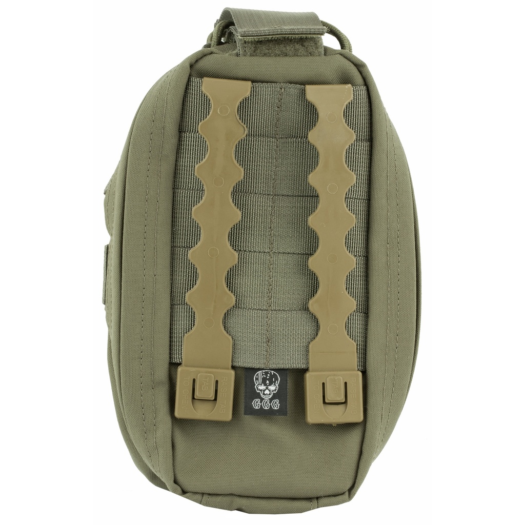 Grey Ghost Gear GGG SLIM MEDICAL POUCH RANGER GREEN 1