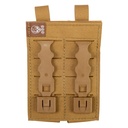 Grey Ghost Gear GGG DOUBLE PISTOL MAG POUCH COY 1