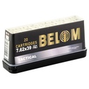 BELOM 7.62X39 BRASS 123GR FMJ 20/480 1