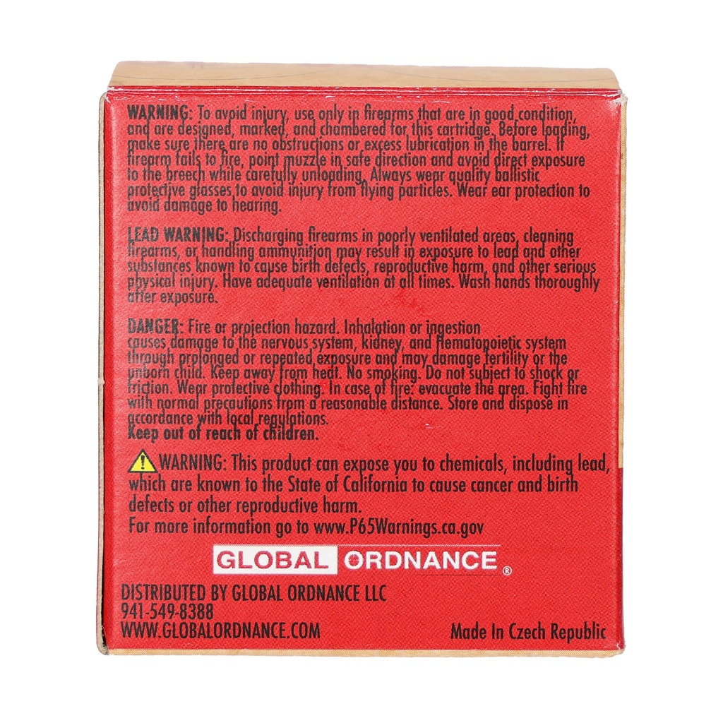 Global Ordnance GO 5.45X39MM 55GR FMJ BRASS 30/1350 3
