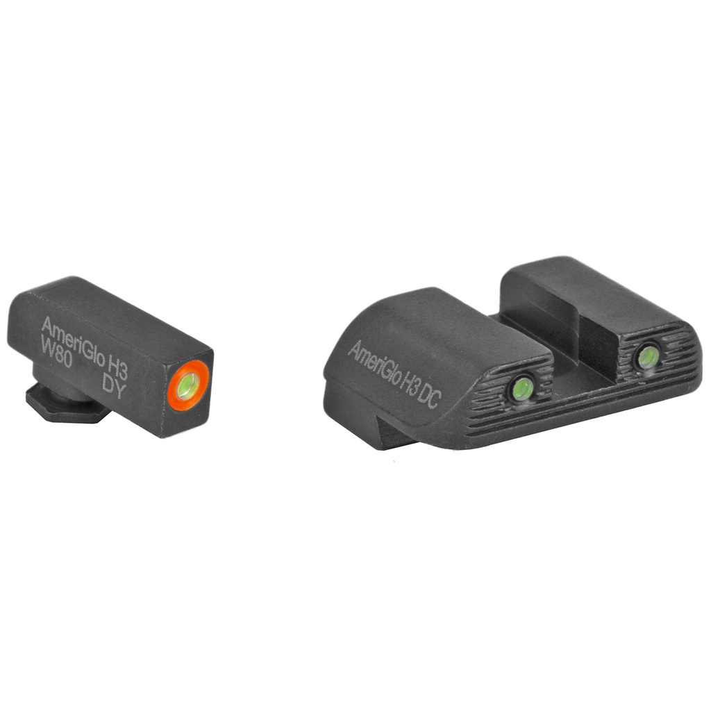 GLOCK OEM NIGHT SIGHT SET AMGLO .180 1