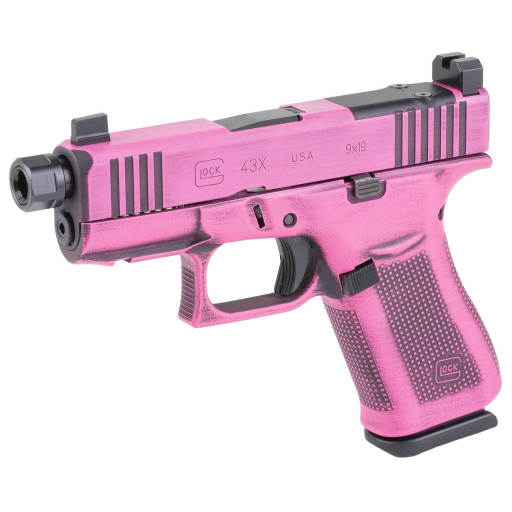 GLOCK 43X 9MM 10RD MOSK FS BUBBLE TB 2