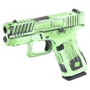 GLOCK 43X COMP 9MM 10RD ANIME GREEN 2