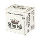 STERLING 5.56 M193 55GR FMJ 30/1500 2