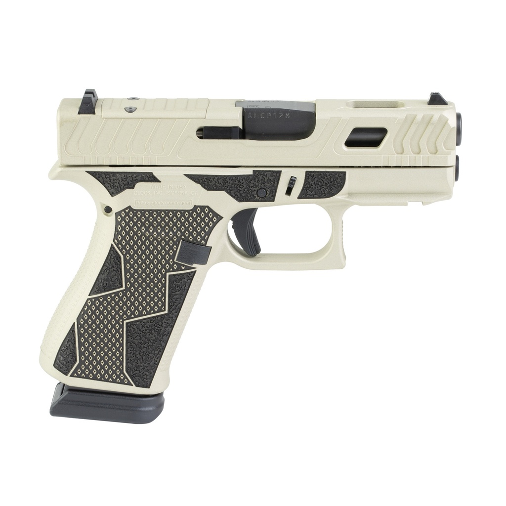 GLOCK 43X 9MM 15RD BANSHEE TAN PORT 1