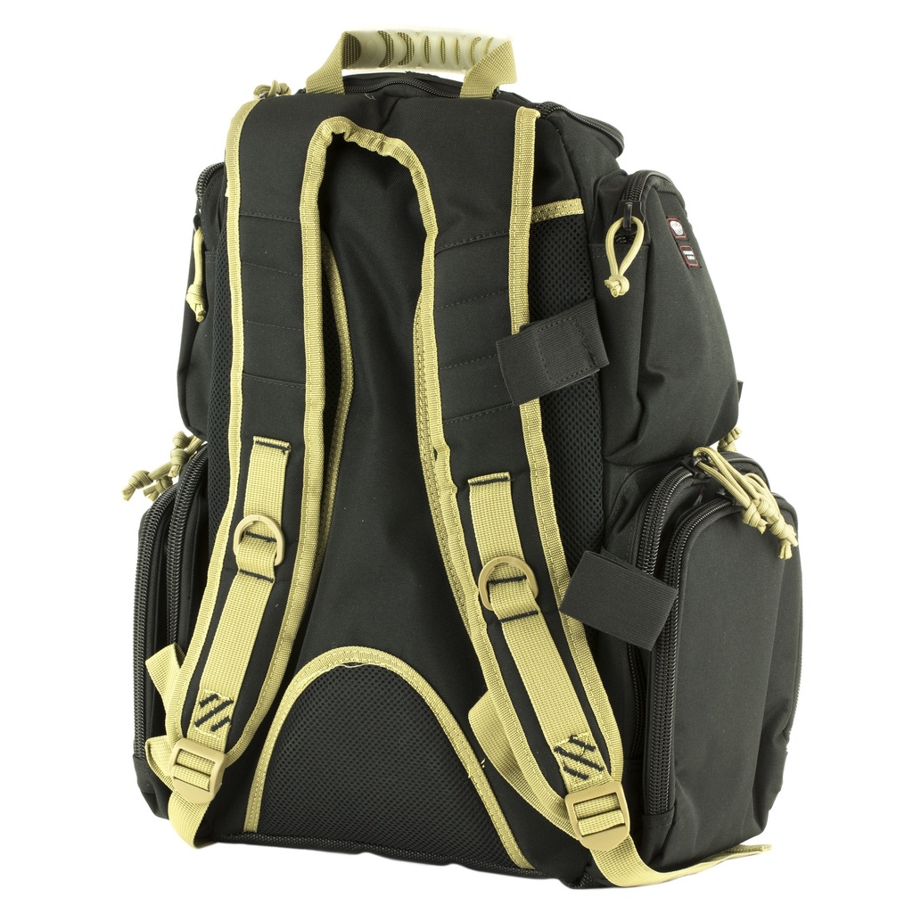 GPS HANDGUNNER BACKPACK BLK/TAN 1
