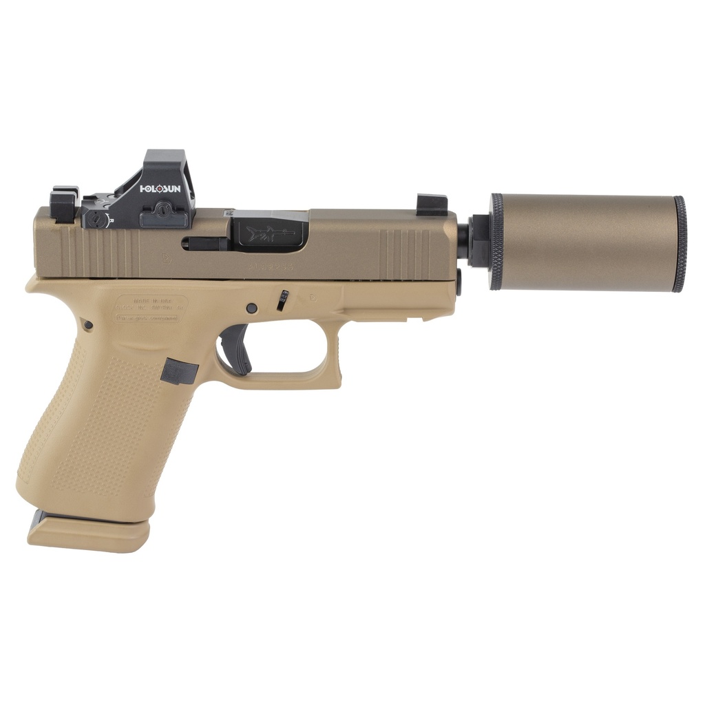 GLOCK 43X 9MM HP SUP 15RD 407K FDE 1