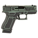 GLOCK 43X 9MM 15RD OUTLANDER BLUE 1