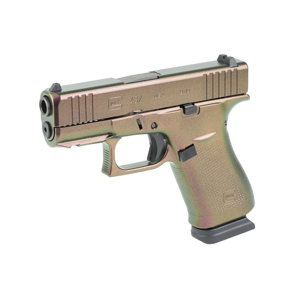 GLOCK 43X 9MM 15RD FS RAZORBACK 2