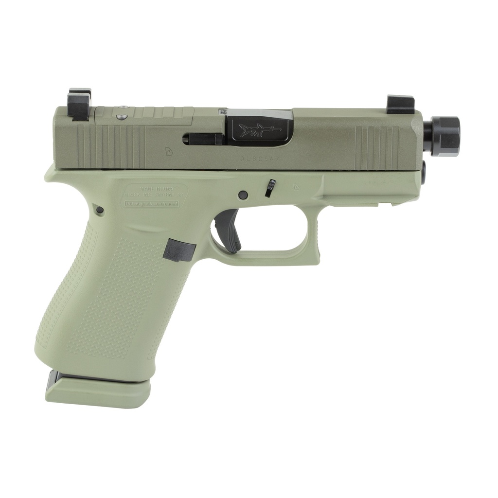 GLOCK 43X 9MM 15RD FS GRN DEBO TB 1