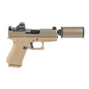 GLOCK 43X 9MM HP SUP 10RD 407K FDE 1