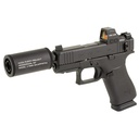 GLOCK 43X 9MM HP SUP 15RD 407K BLK 2