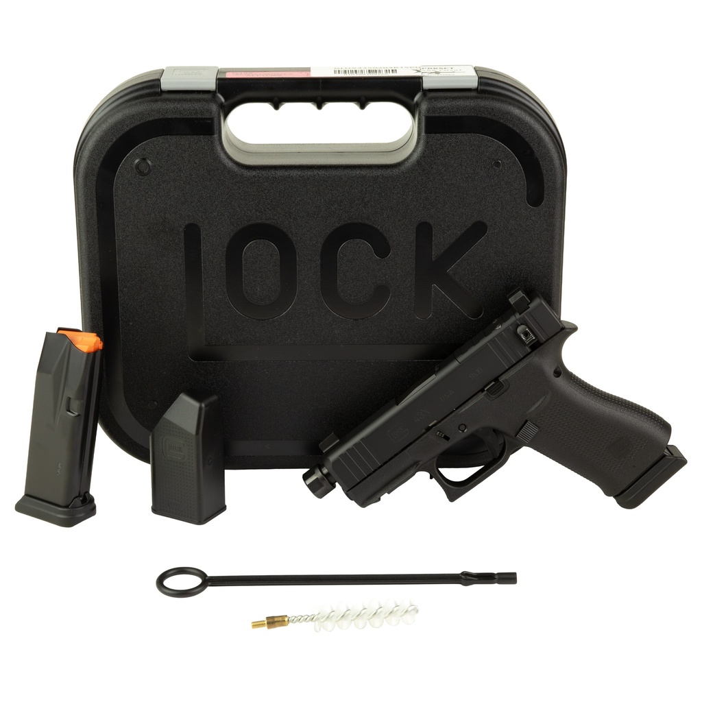 GLOCK 43X 9MM 15RD 3.92" TB HP BLK 3