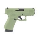 GLOCK 43X 9MM 15RD OD GREEN FRT RAIL 1